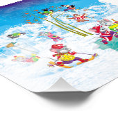 Hockey Fotodruck (Ecke)