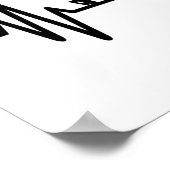 Hockey-Frequenz Poster (Ecke)