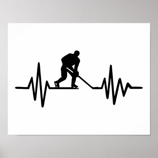 Hockey-Frequenz Poster (Vorne)