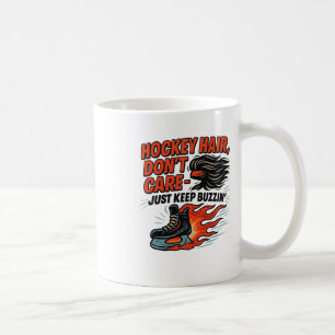 Hockey-Frisur, völlig egal, einfach weiter summen Kaffeetasse