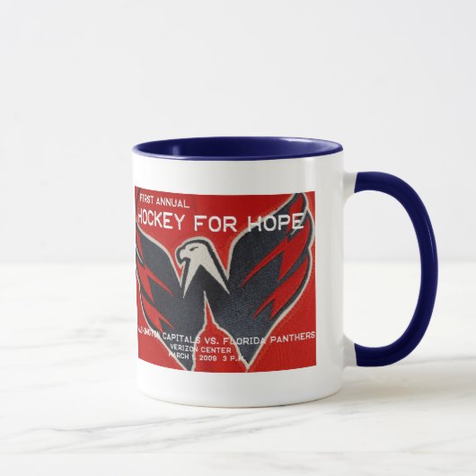 Hockey für Hoffnungs-Tasse 2 Tasse (Rechts)