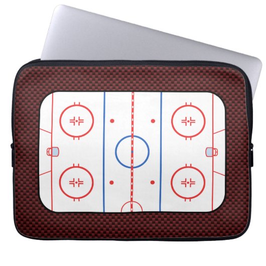 Hockey Game Companion Autograph Ready Laptopschutzhülle (Vorderseite)