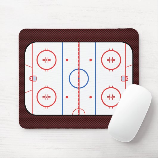 Hockey Game Companion Autograph Ready Mousepad (Mit Mouse)