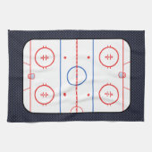 Hockey Game Companion Carbon Fiber Style Handtuch (Horizontal)