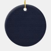 Hockey Game Companion Carbon Fiber Style Keramik Ornament (Hinten)