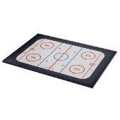 Hockey Game Companion Carbon Fiber Style Schneidebrett (Ecke)
