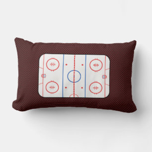 Hockey Game Companion Rink Diagramm Lendenkissen