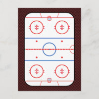 Hockey Game Companion Rink Diagramm
