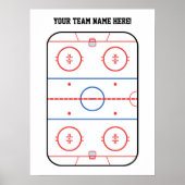 Hockey Game Event Poster (Vorne)