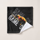 (Hockey) Game On Badhandtuch Set (Waschlappen)