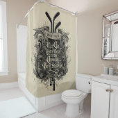 Hockey-Gebet Duschvorhang (Beispiel)