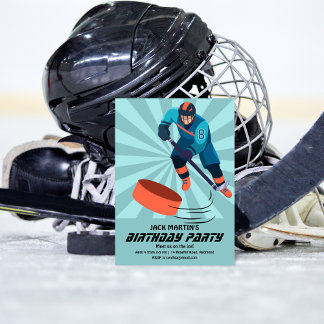 Hockey-Geburtstagseinladung Einladung