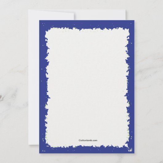 Hockey Geometrie Einladung (Rückseite)