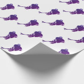 Hockey-Geschenk Geschenkpapier (Ecke)