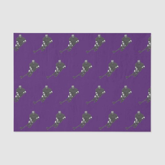 Hockey-Geschenk Seidenpapier (Vorderseite)