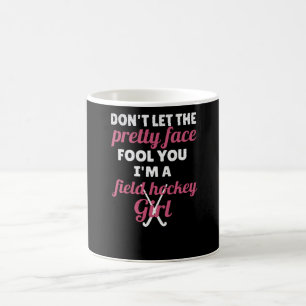 Hockey-Geschenke für Damen-Feldhockey-Spieler Kaffeetasse