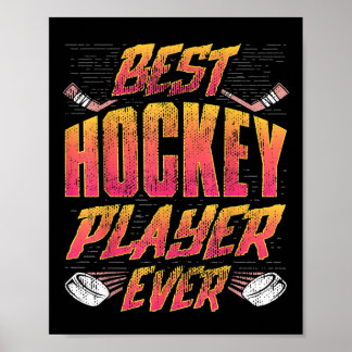 Hockey-Geschenke und Feldhockey - Bhpe Design für Poster