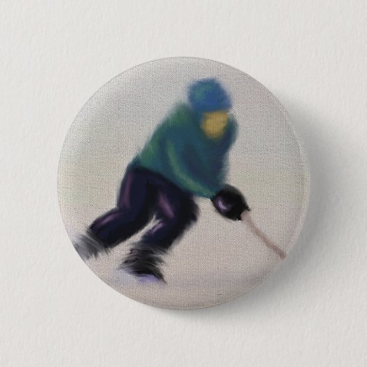 Hockey-Geschwindigkeit, Knopf Button (Vorderseite)