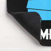 Hockey gibt mir einen Zamboner Eishockey-Spieler Mousepad (Ecke)