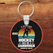 Hockey gibt mir einen Zamboner Schlüsselanhänger (Rückseite)