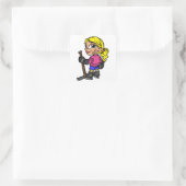 Hockey Girl 2 Sticker (Tasche)