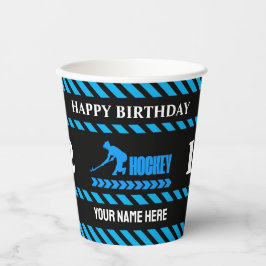 Hockey Girl Birthday, Hockey Player Gift Pappbecher
