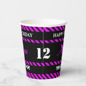 Hockey Girl Birthday, Hockey Player Gift Pappbecher (Rechts)