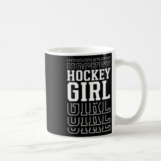 Hockey Girl Funny Layered Text Daughter Youth Kids Kaffeetasse