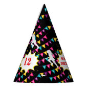 Hockey Girl Player Birthday Partyhütchen (Links)