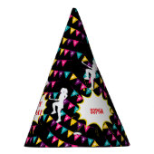 Hockey Girl Player Birthday Partyhütchen (Rechts)