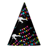 Hockey Girl Player Birthday Partyhütchen (Links)