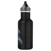 Hockey Goalie Edelstahlflasche (Rechts)