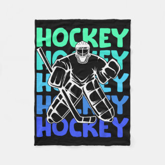 Hockey Goalie Ice Hockey Kids Boys Youth Men  Fleecedecke