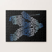 Hockey Goalie Jigsaw Puzzle (Horizontal)