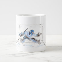 Hockey Goalie Jumbo Tasse