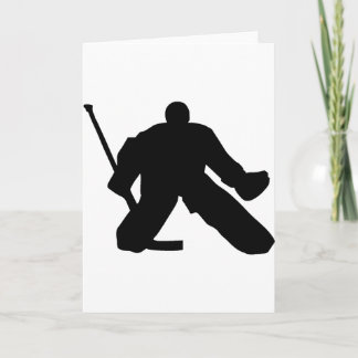 Hockey - Goalie Karte