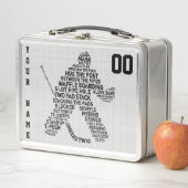 Hockey Goalie Lunch Box (Beispiel)