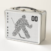 Hockey Goalie Lunch Box (Vorderseite)