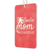 Hockey Goalie Mama Air Freshener Red Autolufterfrischer (Links)
