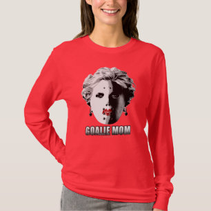 Hockey Goalie Mama Long Sleeve T - Shirt
