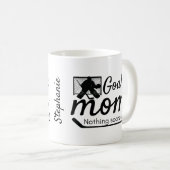 Hockey Goalie Mama Tasse ohne Angst schwarz (VorderseiteRechts)