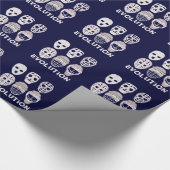 Hockey Goalie Mask Evolution Geschenkpapier (Ecke)