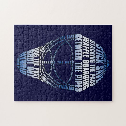 Hockey Goalie Mask Jigsaw Puzzle (Horizontal)