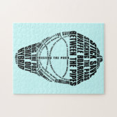 Hockey Goalie Mask Jigsaw Puzzle (Horizontal)