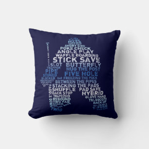 Hockey Goalie Pillow Kissen