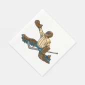 Hockey Goalie Serviette (Ecke)