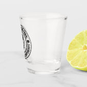 Hockey Goalie Sprichwort Schnapsglas (Rechts)