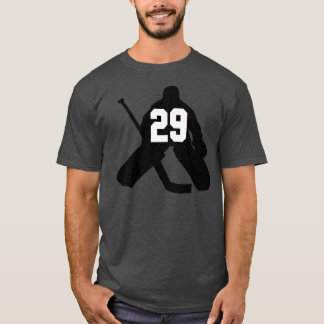 Hockey Goalie YOUR Number 29 Men Women Boys Girls T-Shirt