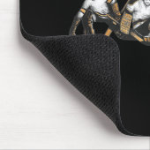 Hockey Goalies Evolution trotz des Zeitalters Retr Mousepad (Ecke)