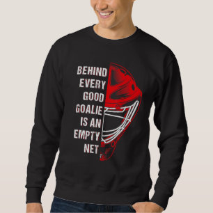 Hockey Goalkeeper Mask Player Outfit for Ice Hocke Sweatshirt